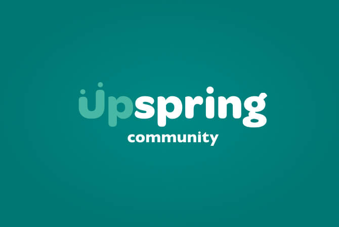 Upspring Community – Branding & Web Design